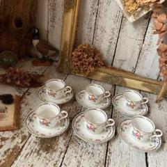 ヴィンテージ　ベッチドルフの陶器　 ミニカップ&ソーサー　2客 Wedgwood カップ＆ソーサーセット S-2408-27 | mumokuteki ant