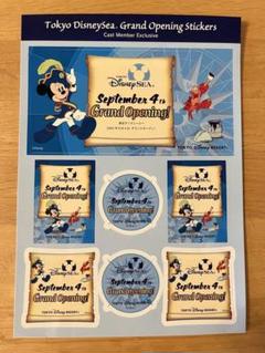 ディズニーシー　グランドオープニングプレビューパスポート　美品　希少　レア ディズニーシー グランドオープニングプレビューパスポート 美品