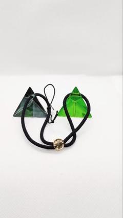 THBTピラミッドポニー&ジュエルドクリスタルスモールクリップ5月 THBTピラミッドポニー&ジュエルドクリスタルスモールクリップ 10
