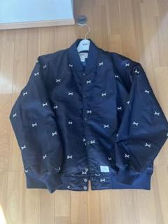 ポ*郎様 Wtaps team jacket navy L ダブルタップス Lサ