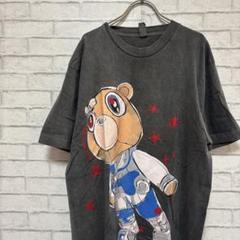 カニエウエスト Tシャツ 半袖 グレー L プリント