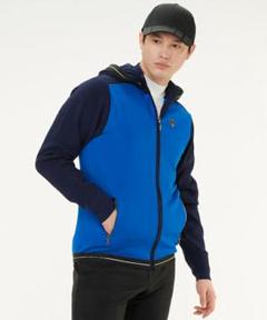 新品☆LANVIN SPORT ランバンスポール ハイブリッドニットブルゾン