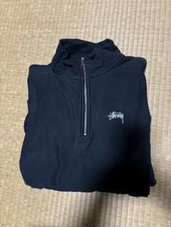 stussy ステューシーナイロンジャケット ハーフジップ　美品　希少　XL STUSSY ステューシー ジャケット メンズ Half Zip Mock Neck