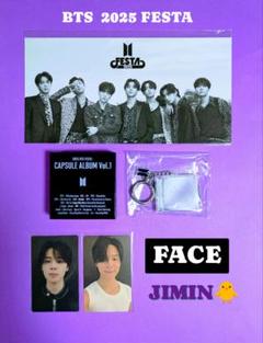 2025 FESTA CAPSULEALBUM JIMIN FACE 限定特典付