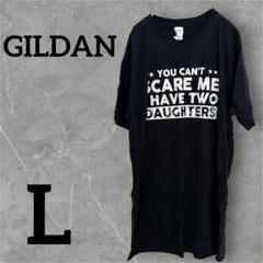 1点もの❣️GILDAN メッセージプリント Tシャツ Lサイズ