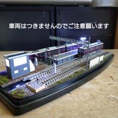 ジオラマ　Nゲージ　車両工場　ライト付き　クリアケース入り ジオラマ Nゲージ 待避線 ライト付き クリアケース入り - メルカリ