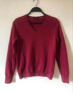65956 カシミヤ100％セーターピンクM