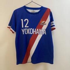 K966 横浜マリノス 半袖ユニフォームウェアTシャツ ブルー メンズ M