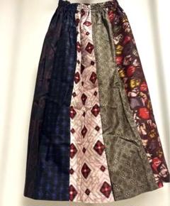 ハンドメイド 着物スカート