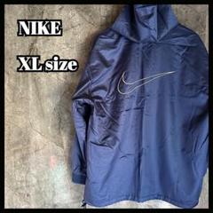 90s NIKE ナイキ ナイロンジャケット ハーフジップ 銀タグXL