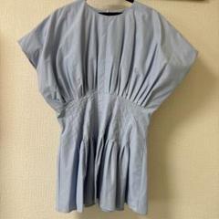 新品　BLENHEIM  タイプライターウエストタックデザインブラウスのサムネイル