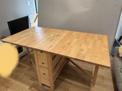 IKEA イケア　ノールデン テーブル　直接取引、割引有り 期間限定】【IKEA/イケア/通販】 NORDEN ノールデン 伸長式