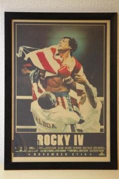 ロッキー　Rocky　ポスター　額付き