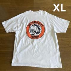 90s USA製 Hanes インディアンヘッド Tシャツ XL バックプリント