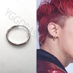 フープピアス 即納 新品 超人気 ス シルバー 銀色 1個 20G 極細 gd