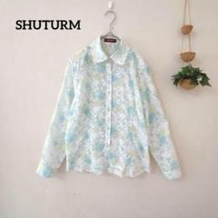 ⭐︎SHUTURM 花柄 長袖シャツ LL 薄手 総柄
