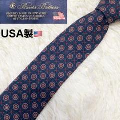 【美品】Brooks Brothers ブルックスブラザーズ ネクタイ USA製