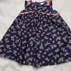 美品♡メゾピアノ♡ノースリーブワンピース♡100
