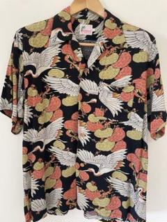 Reminiscence ビンテージ アロハシャツ 古着 ウッドボタン Reminiscence ビンテージ アロハシャツ 古着 ウッドボタン