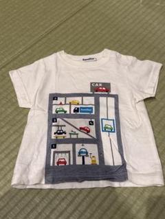 familiar 車イラスト Tシャツ 90cm