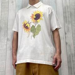 フルーツオブザルーム　90s　USA製　Tシャツ　シングルステッチ　襟付き