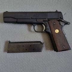 最終価格 マルシン M1911A1 ブラックヘビーウェイト モデルガン 完成品】マルシン 発火モデルガン M1911A1 [マットブラックABS