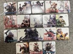 FF14 エオルゼアカフェ 来店特典ジョブコースター 18枚