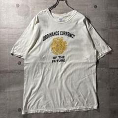 00s Honduras製 ORDINANCE CURRENCY プリントT