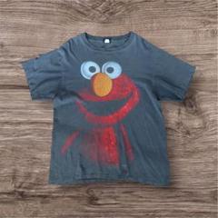 大人の上質  サンフェード ボロ 90sスペシャル エルモ ビンテージ Tシャツ トップス
