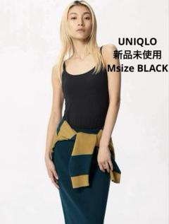 【UNIQLO】WOMENエアリズムブラキャミソール BLACK Msize