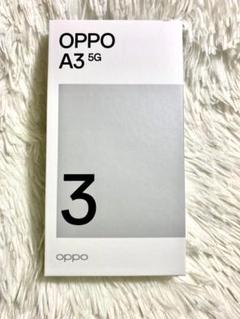 OPPO A3 5G パープル　シムフリー(SIMフリー)