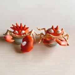 ポケモン　未開封モンコレ　クラブ＆キングラー　フィギュア　進化 ポケモン フィギュア モンコレ クラブ キングラー