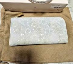 【新品未使用】エーテル マルグリート 開運 長財布 がま口フラップ グリーン 新品未使用】エーテル マルグリート 開運 長財布 がま口フラップ