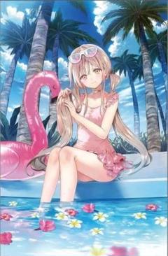 【未開封】ゲマくじ お隣の天使様 描き下ろし等身大タペストリー 椎名真昼 お隣の天使様にいつの間にか駄目人間にされていた件_【描き