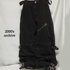 パンツ 2000's archive edwin grunge buggy denim 2000s archive Edwin grunge buggy denim