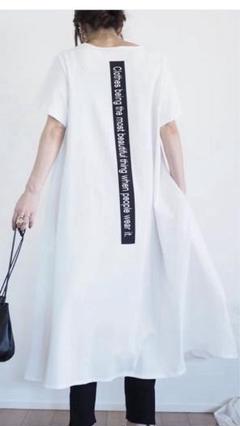 ANIECA新品未使用タグ付き⭐︎刺繍ロングTシャツ　ホワイト 刺繍ロングTシャツ | レディースファッション通販 – ANIECA