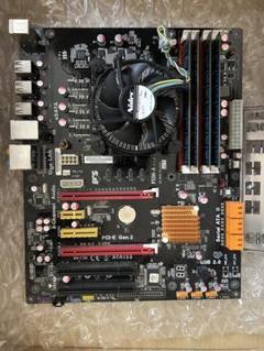 CPUマザーボード 32GBRAMセットi7 2600K P67A-GD55 CPUマザーボード 32GBRAMセットi7 2600K P67A-GD55新しい
