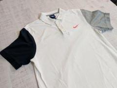 ナイキ ポロシャツ 白 L スポーツ 半袖