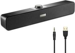 PCスピーカー Scomoon ステレオサウンドバー usbスピーカー
