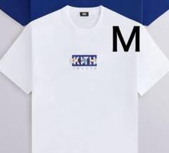 【Ｓ】KITH TREATS YOKUMOKU Tシャツ ブルー　ヨックモック Kith TreatsとYOKU MOKUがコラボレーション