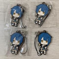 行秋　ラバーストラップ　4点セット
