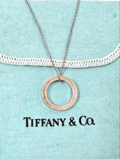 Tiffany & Co. サークル ネックレス ペンダント シルバー925