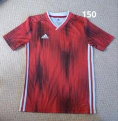 adidas Climalite 赤 Tシャツ 150