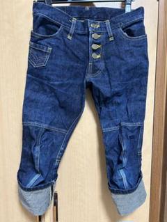 ネメスデニムNEMETH NEMETH 【値下げ】Nemeth ニーステッチデニムパンツ インディゴ