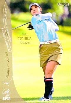 吉田優利 エポックワン 50枚限定 ホロスペクトラ 始球式  JLPGA 吉田優利が独走Vで2年ぶりJLPGAツアー4勝目！ 千葉の星は「始球