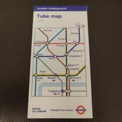 ロンドン イギリス 地下鉄 マップ 2010 Tube map - メルカリ