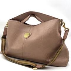 ⭐️極美品⭐️アタオ エルヴィ 2way ハンドバッグ ショルダー パープル ロゴ 極美品 アタオ ATAO エルヴィ 2way ショルダーバッグ パープル系