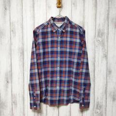 THE SHOP TK　(M)　チェック シャツ　ボタンダウン