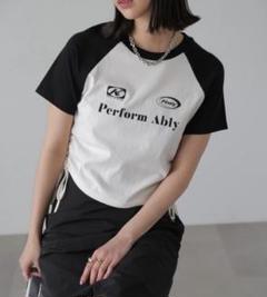 free's martドロスト　ラグラン　Tシャツ