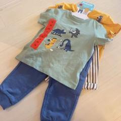 新品 Pekkle ペックル Tシャツ パンツ セット 80（9M）